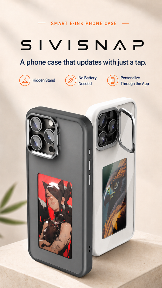 SiviSnap™ Smart E-Ink Case